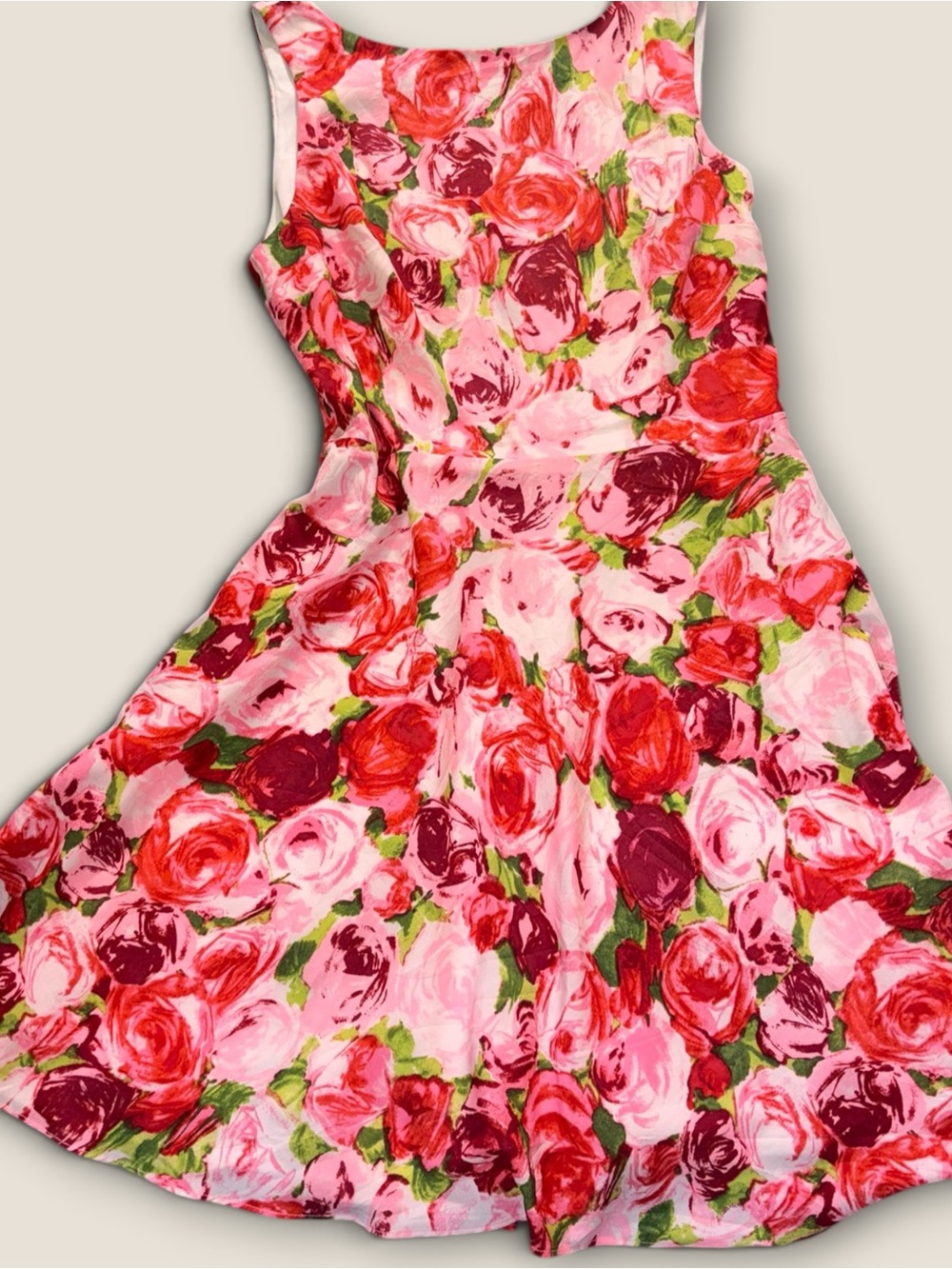 Betsy Johnson Floral Fit & Flare Dress Size 10